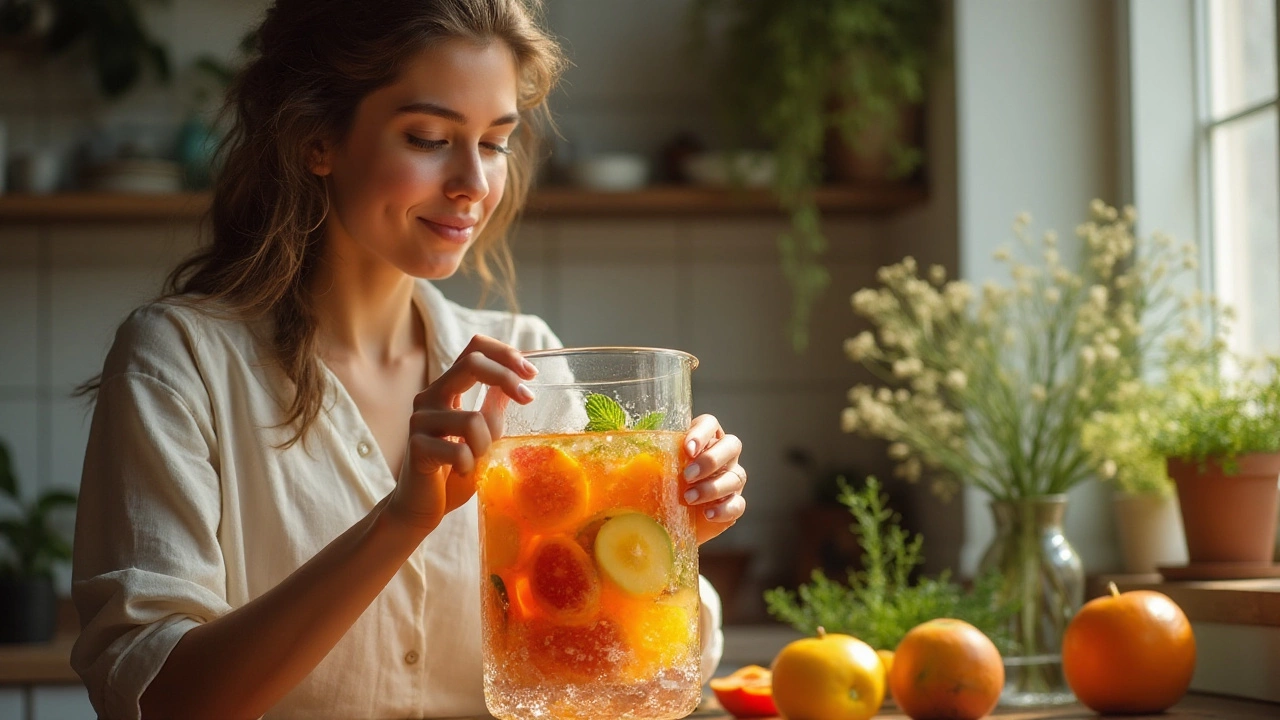 Специальные напитки для сияния кожи